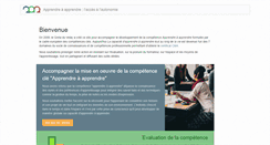 Desktop Screenshot of competencescles.eu