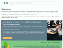 Tablet Screenshot of competencescles.eu